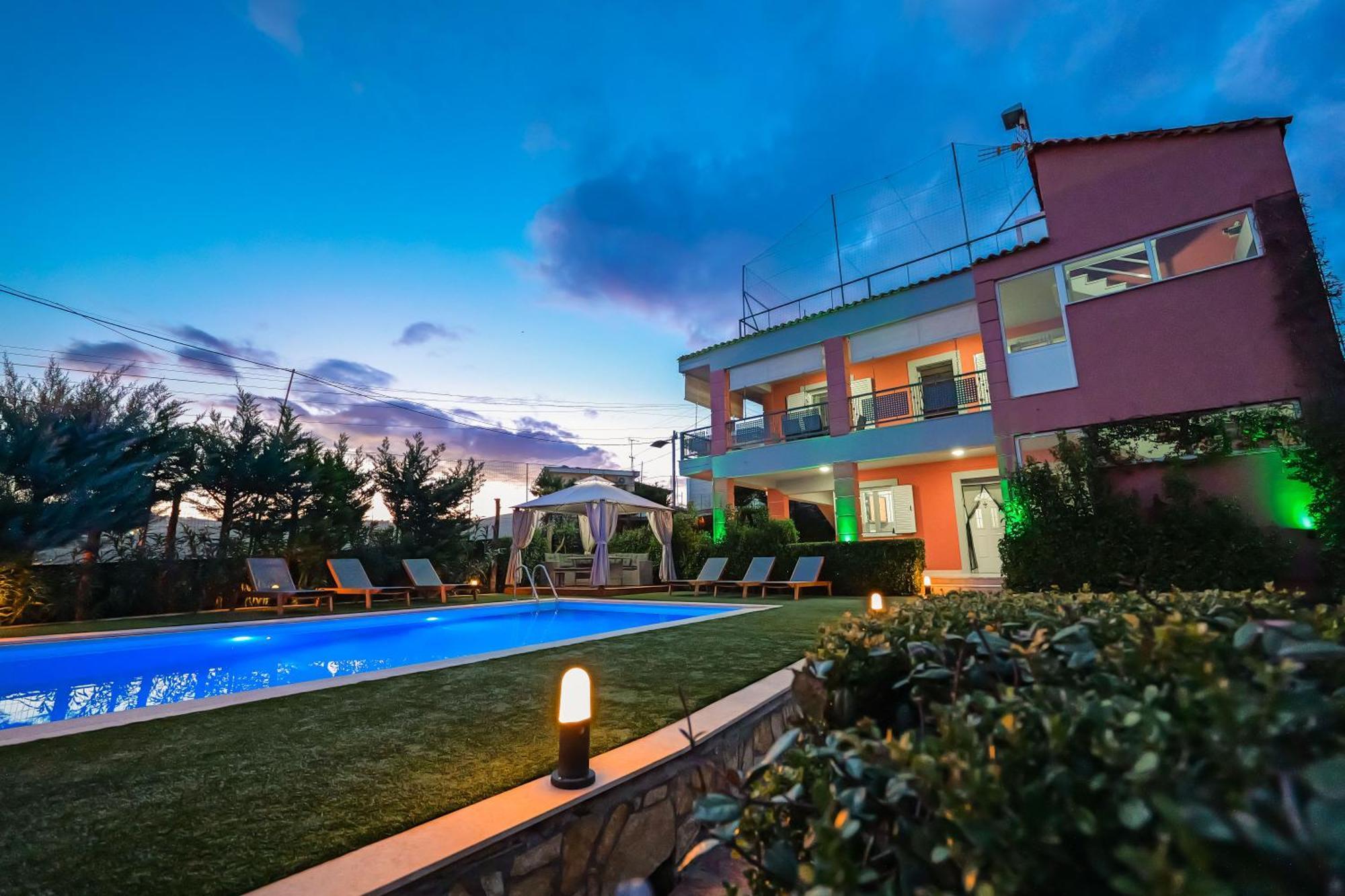 Villa Vrion Sarandë 외부 사진