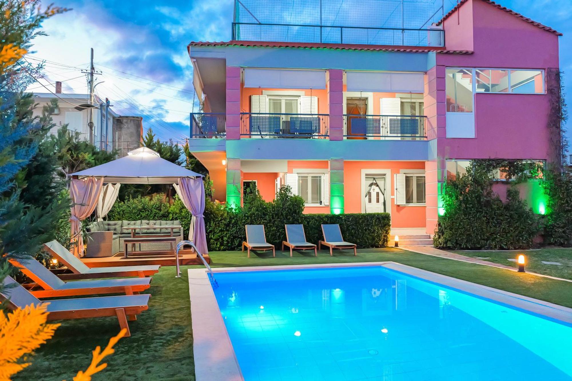 Villa Vrion Sarandë 외부 사진
